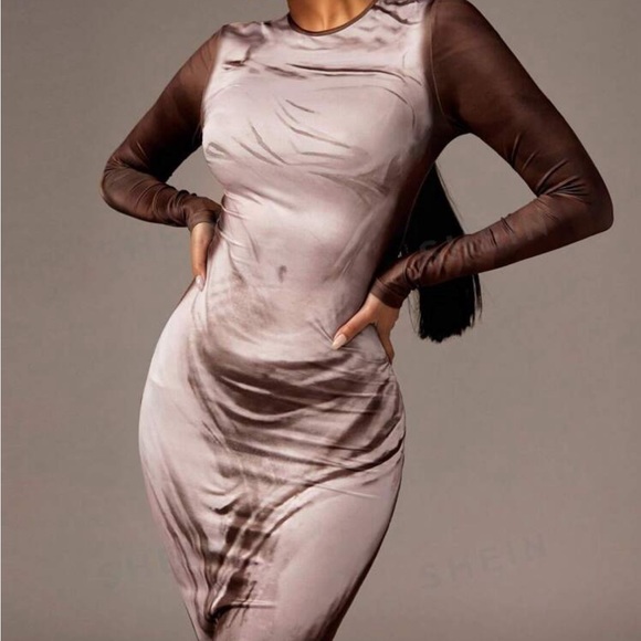 Bodycon art dress - Picture 4 of 7